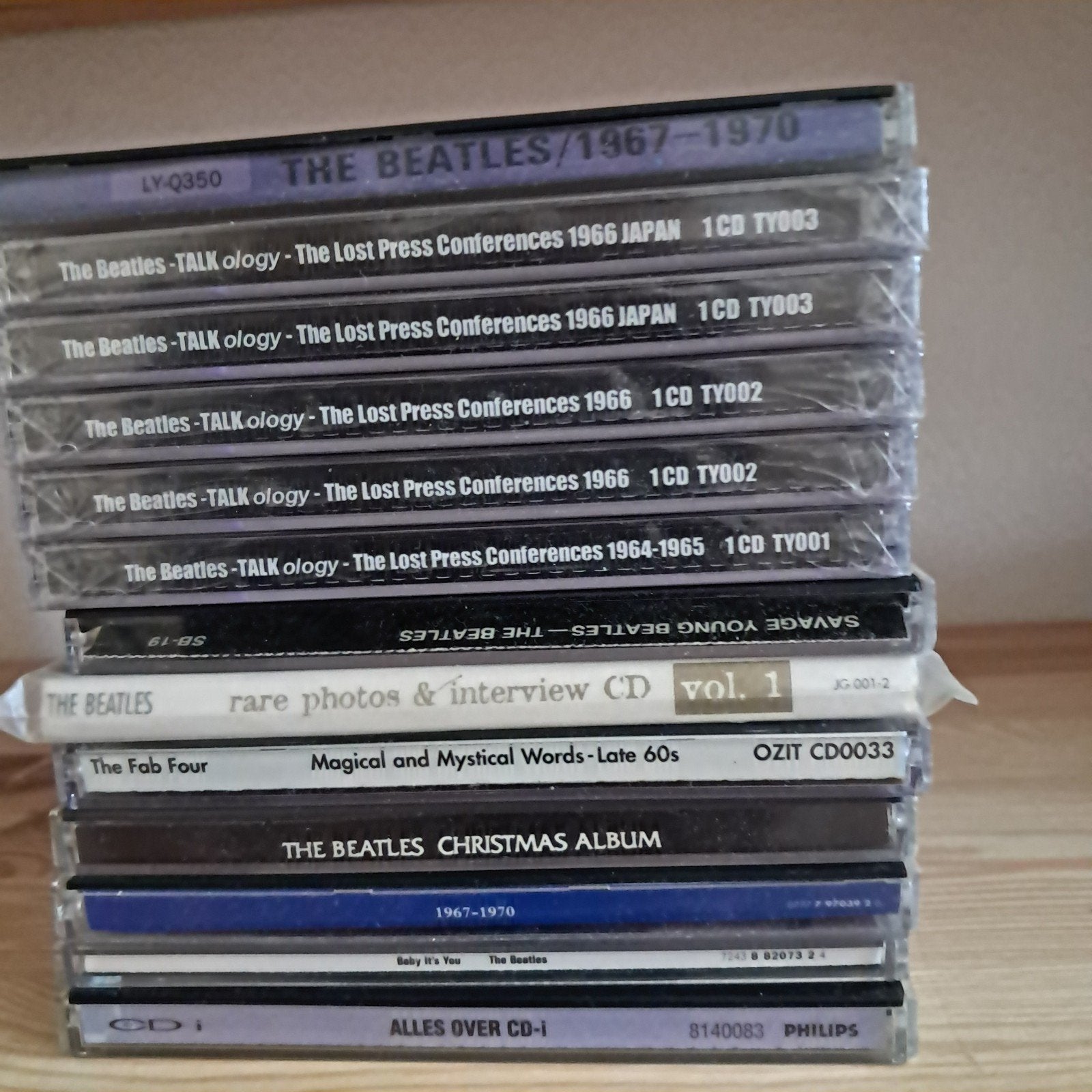 Beatles en solo cd's, Ophalen of Verzenden, Zo goed als nieuw, Cd of Plaat