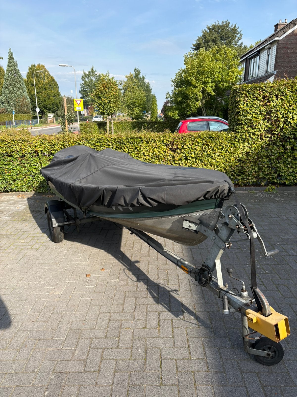 Visboot aluminium qucksilver, Ophalen, Zo goed als nieuw, Aluminium