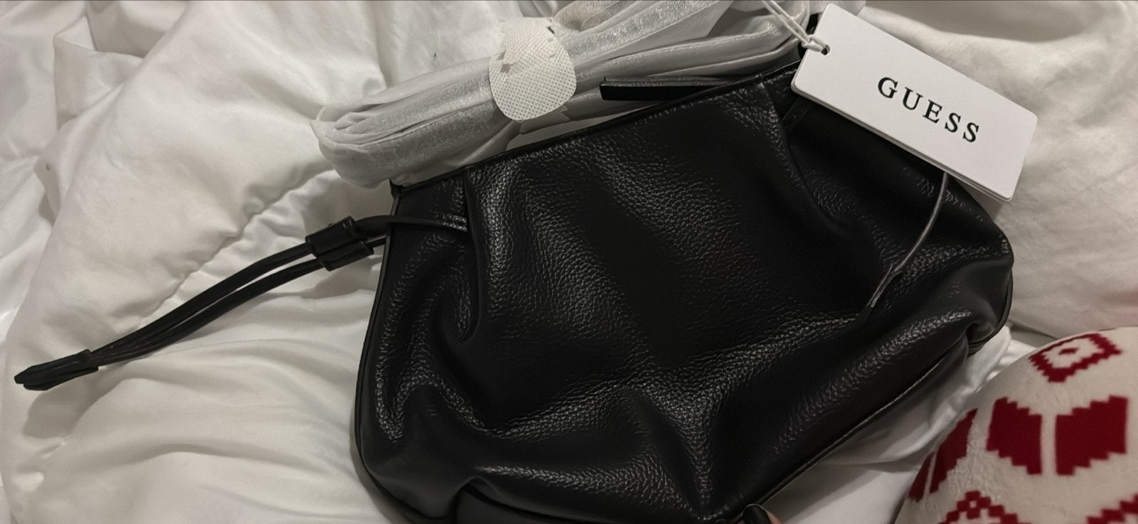 Nieuwe Guess tas met kaartjes nog aan, Ophalen of Verzenden, Nieuw, Zwart, Handtas