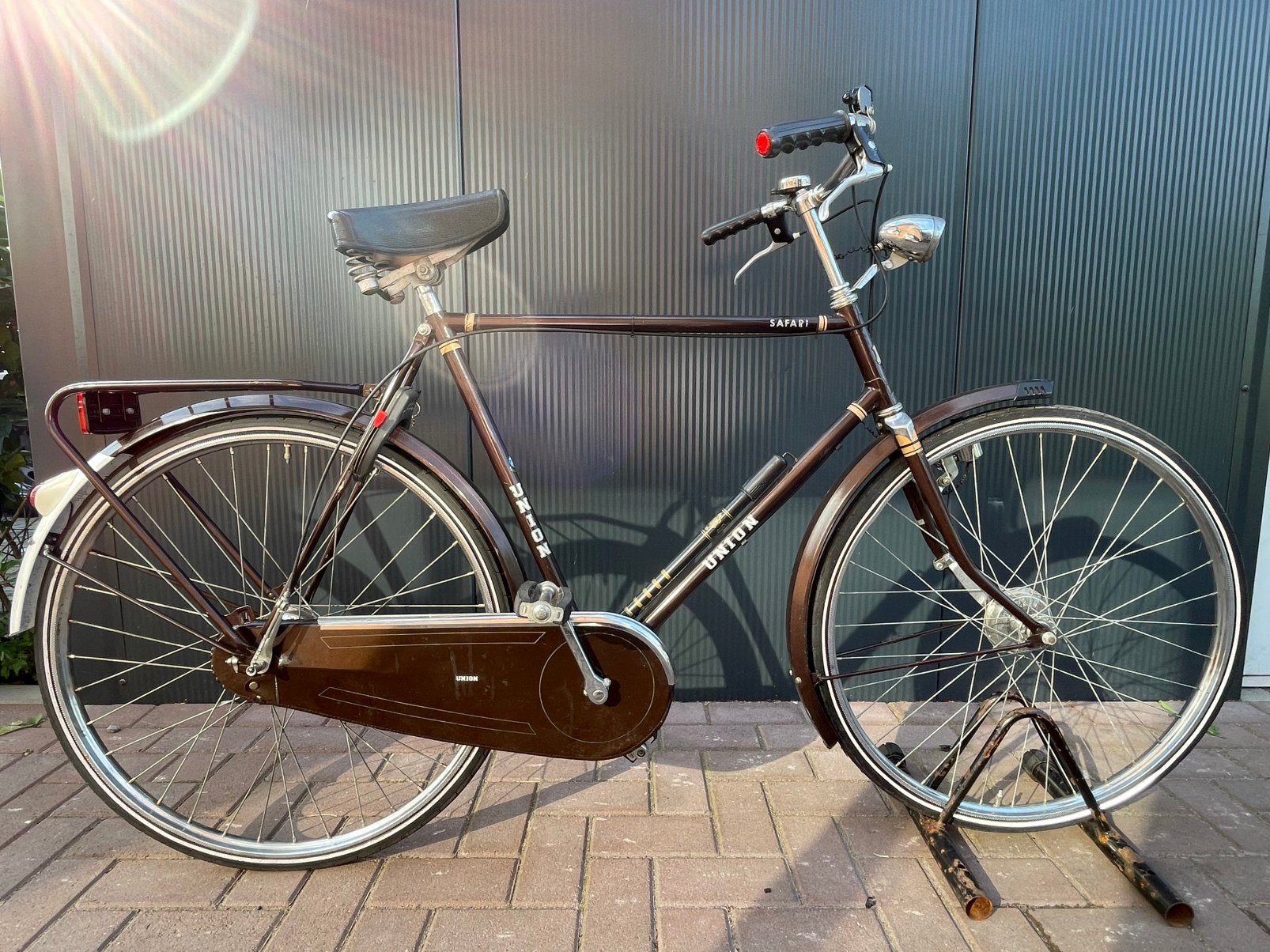 Union heren fiets, 55 tot 59 cm, Ophalen