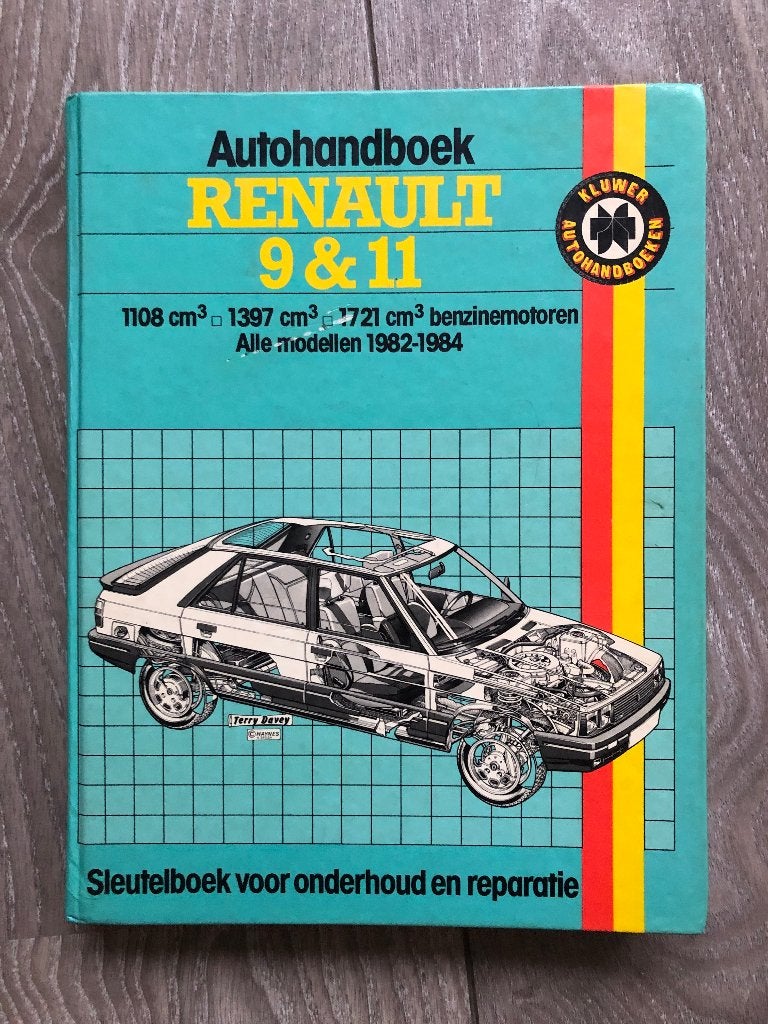 Kluwer Autohandboek Renault 9 / 11 R9/R11 Benzine 1982-1984, Ophalen of Verzenden