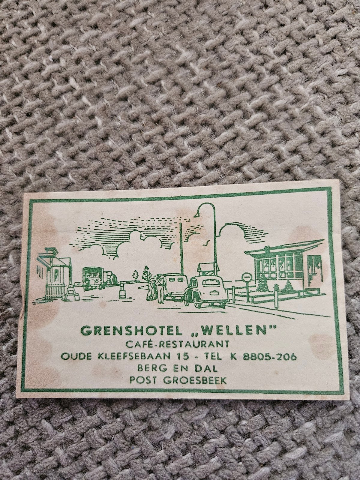 Grenshotel Wellen, Berg en Dal, Ophalen of Verzenden