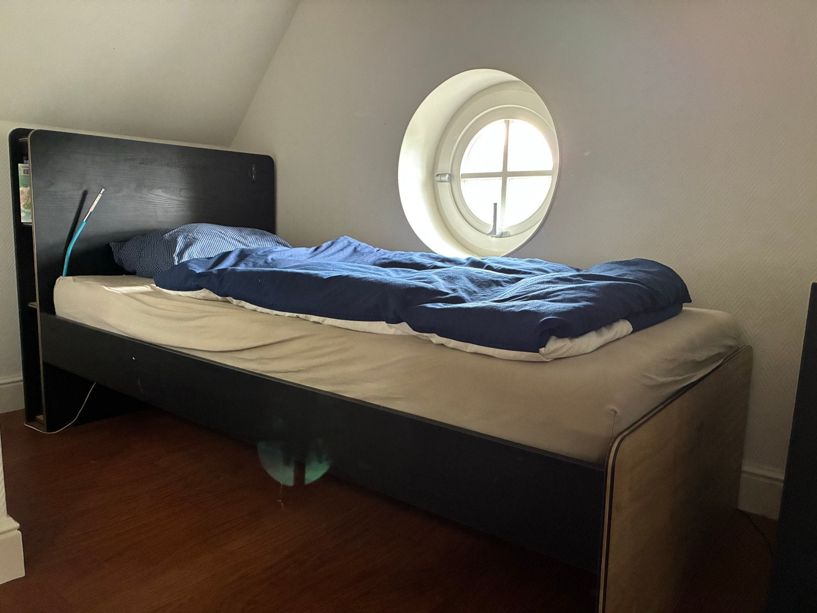 Gratis af te halen Eenpersoonsbed met opbergruimte 90x200, Ophalen, Gebruikt, 90 cm, Eenpersoons