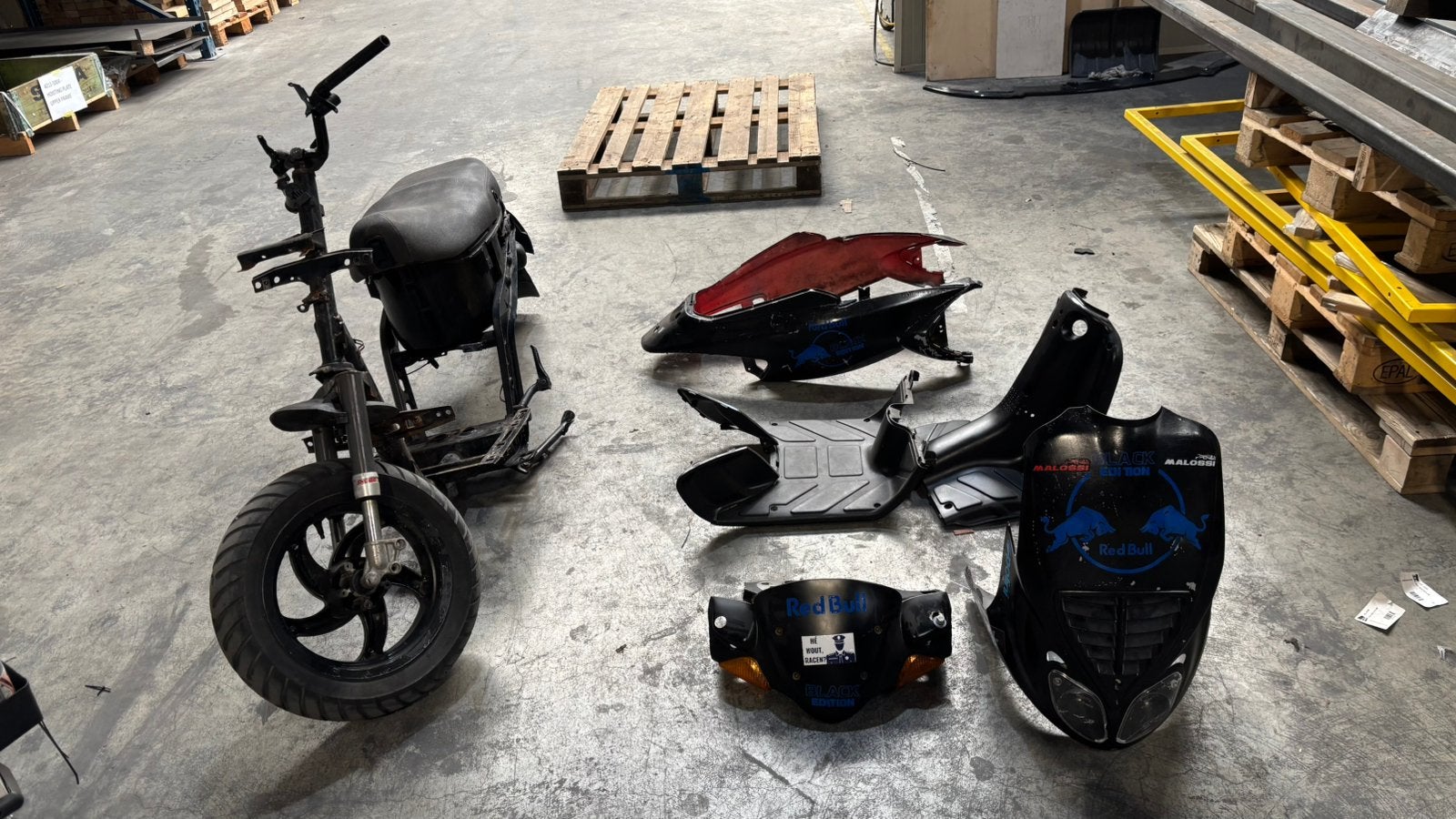 Piaggio nrg frame ZONDER kenteken, Ophalen, Gebruikt, Frame, Piaggio