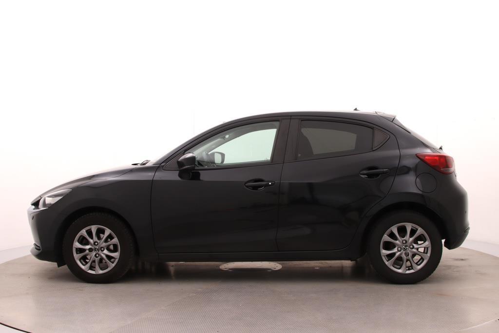 Mazda 2 1.5 Skyactiv-G Comfort | Cruise Control | Parkeersen, Voorwielaandrijving, Gebruikt, Zwart, 4 cilinders