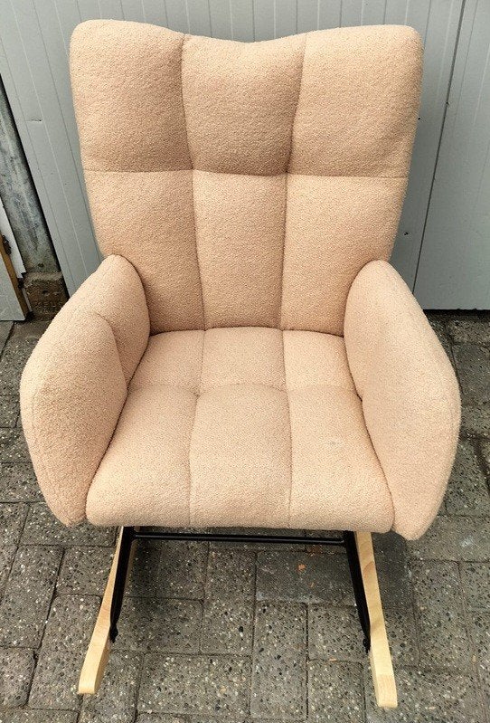 SITTT schommelstoel relaxstoel babykamer fauteuil, Ophalen, Overige kleuren, Hout, Nieuw