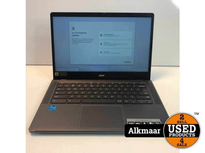 Acer Chromebook Plus 514 N23Q18 14 Inch | Gebruikt, Computers en Software, Chromebooks, Acer, Zo goed als nieuw, Support@acer.com