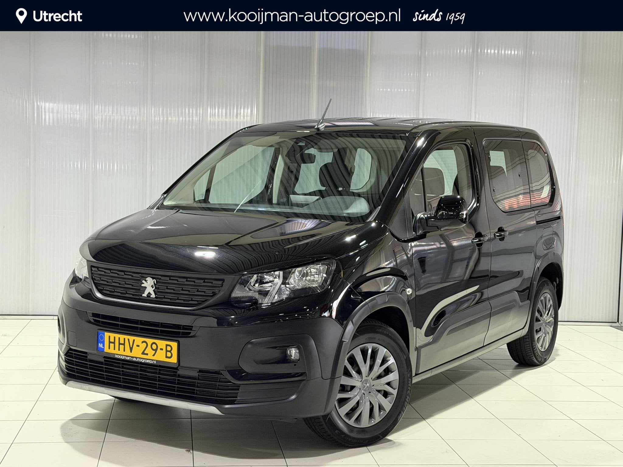 Peugeot Rifter 1.2 Puretech Active Pack Rolstoel uitvoering, Voorwielaandrijving, Dealer onderhouden, Gebruikt, Euro 6