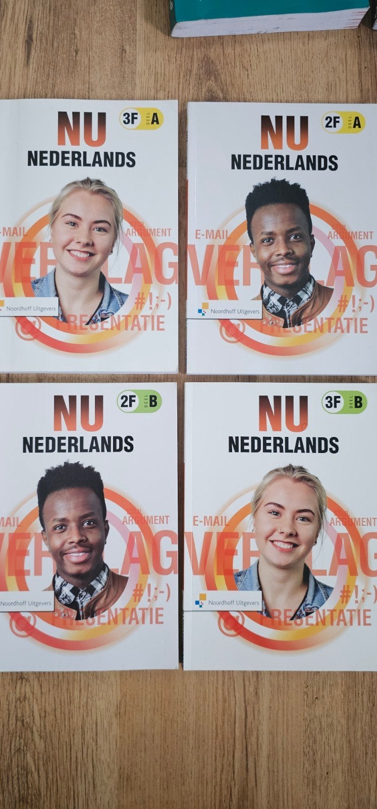 MBO ICT Studieboeken, Nu Nederlands, deel A(2) en deel B(2), Boeken, Ophalen of Verzenden, Zo goed als nieuw, VMBO, Nederlands