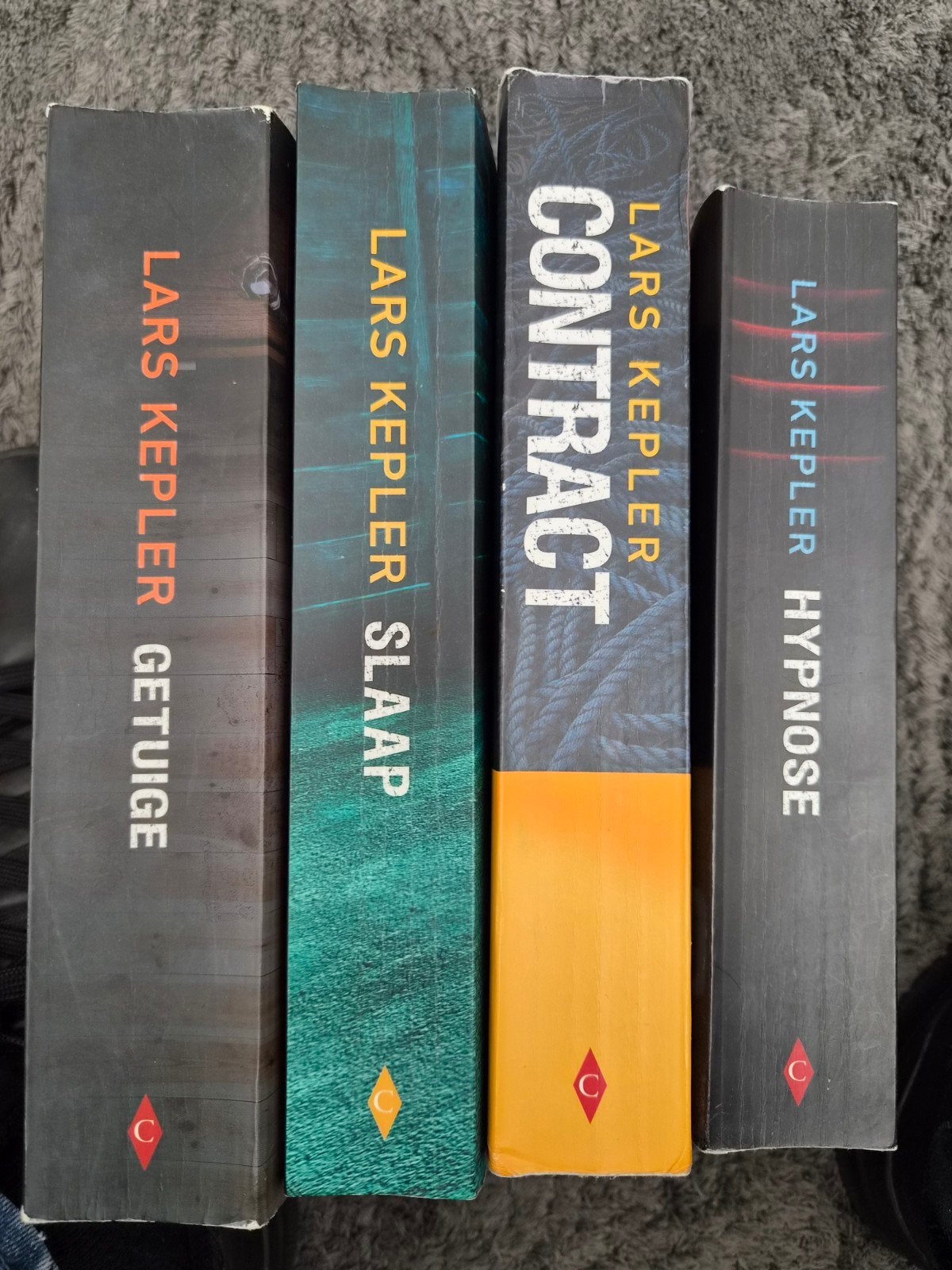 4 boeken van Lars Kepler, Ophalen of Verzenden, Zo goed als nieuw