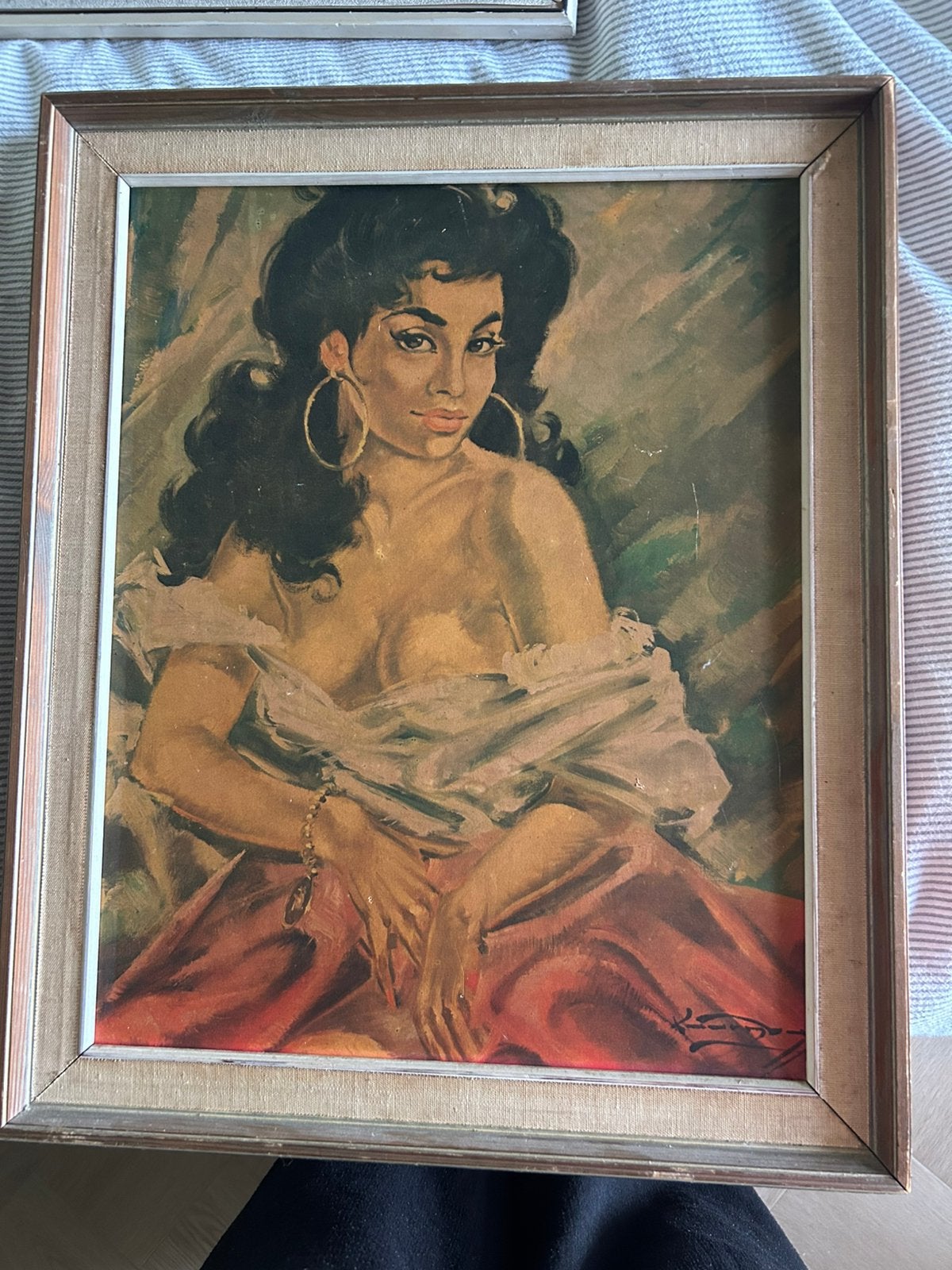 Zigeuner meisje, Antiek en Kunst, Ophalen