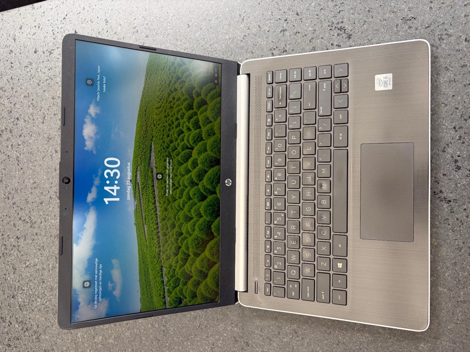 HP Laptop 14s-dq1932nd - Intel Core i5 - 8GB RAM - 512GB SSD, Hp, 2 tot 3 Ghz, Qwerty, 8 GB
