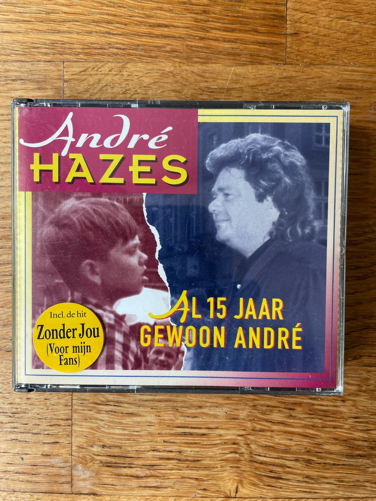 2CD, ANDRE HAZES - AL 15 JAAR GEWOON ANDRE, Ophalen, Zo goed als nieuw, Levenslied of Smartlap