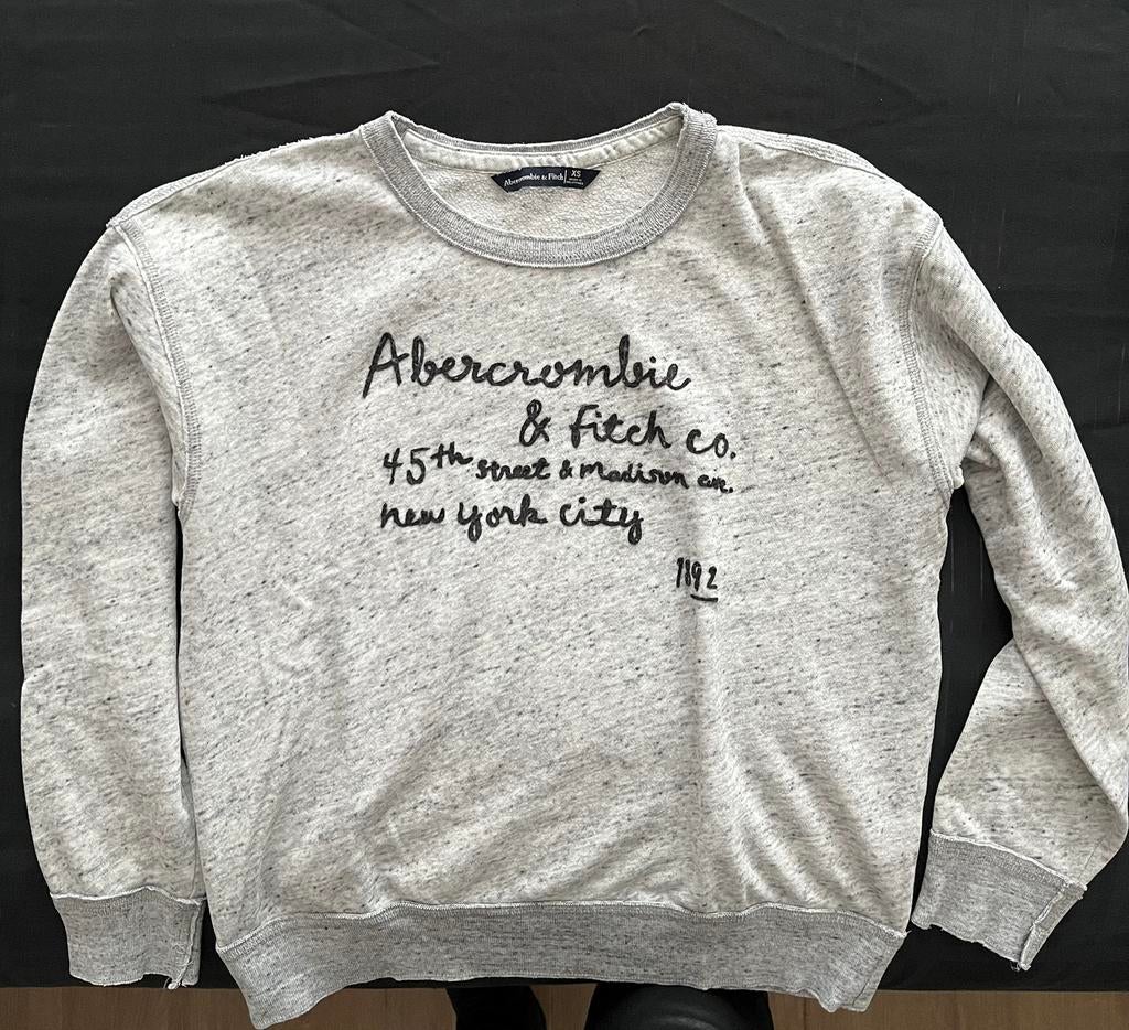 Abercrombie & Fitch sweater maat S, Ophalen of Verzenden, Gedragen, Maat 36 (S), Grijs