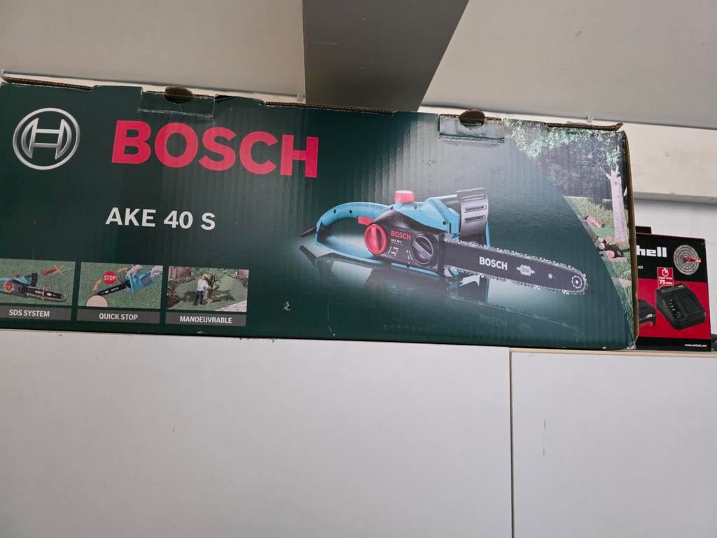 Bosch AKE 40 S Kettingzaag - Zo goed als nieuw, Kettingzaag, Ophalen of Verzenden, Zo goed als nieuw, 30 tot 70 mm