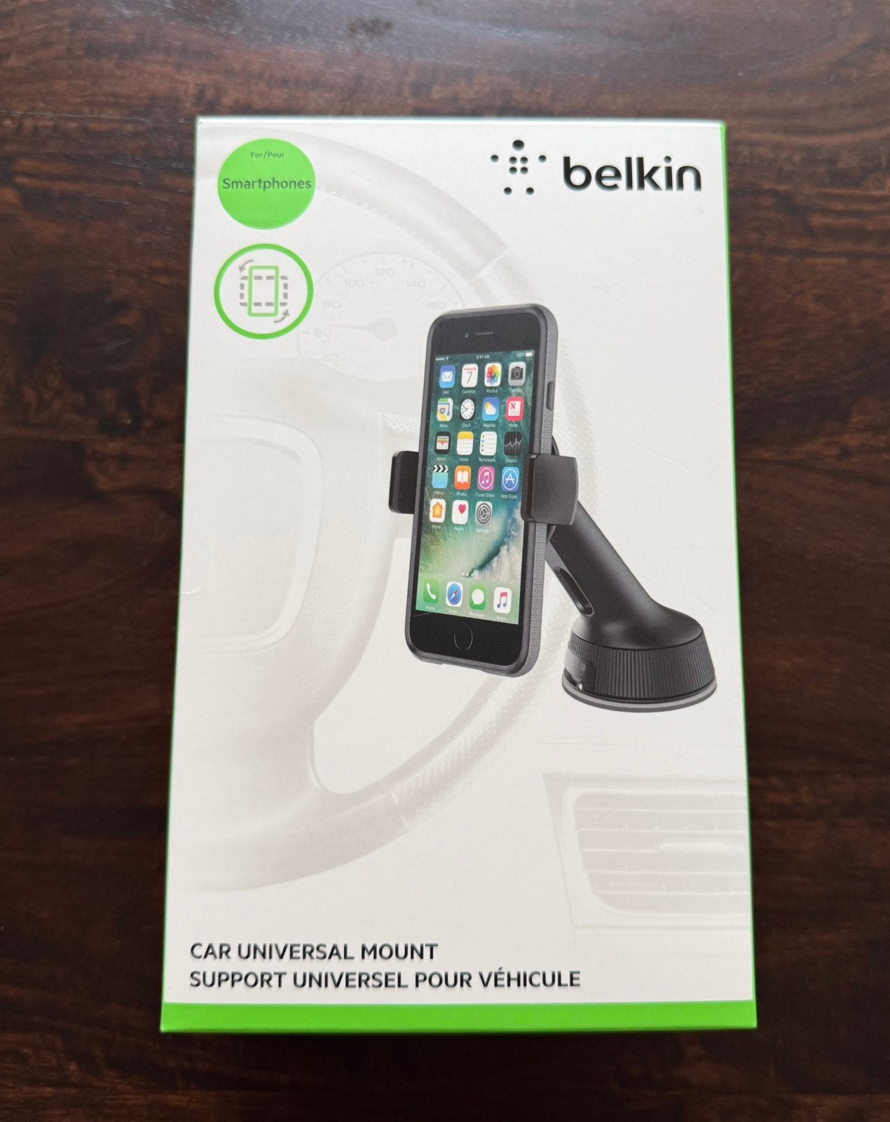 Belkin Car Universal Mount  Telefoonhouder Auto Dashboard, Ophalen of Verzenden, Zo goed als nieuw