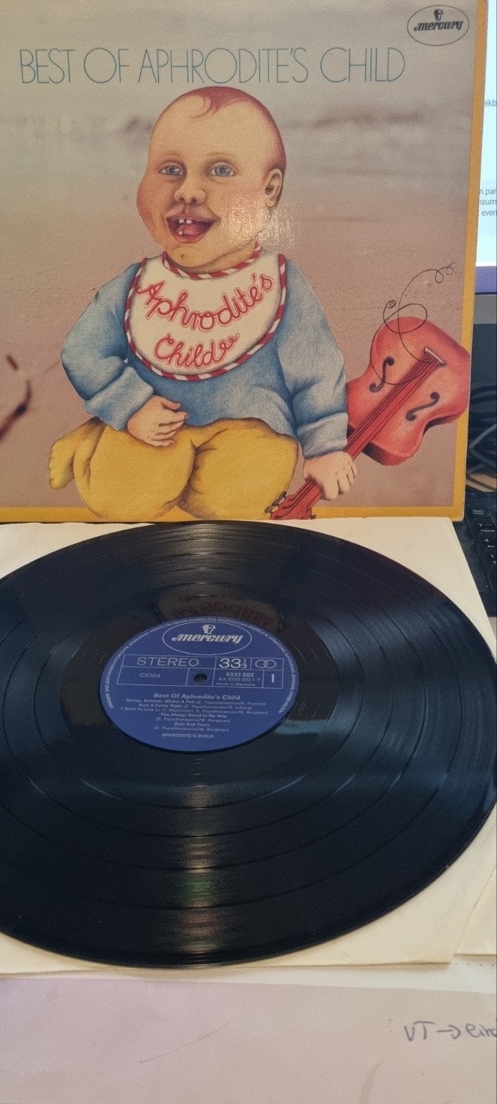 Best Of Aphrodite's Child LP - Pop/Rock Klassieker, Cd's en Dvd's, Vinyl | Pop, LP, Gebruikt, Pop, Ophalen of Verzenden