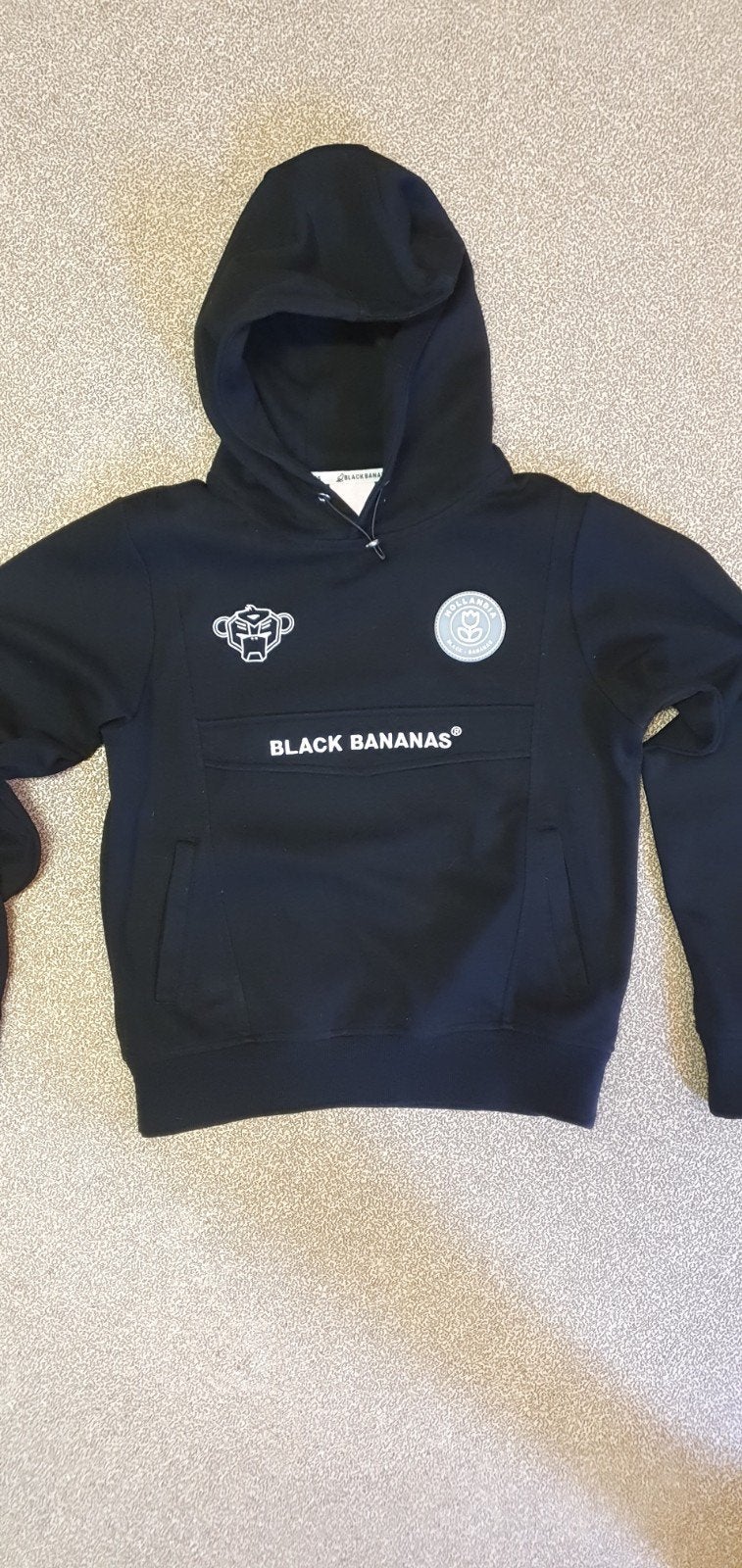 Black Bananas Zwarte Dames Hoodie Sweater Maat S, Zwart, Ophalen of Verzenden, Zo goed als nieuw, Black Bananas