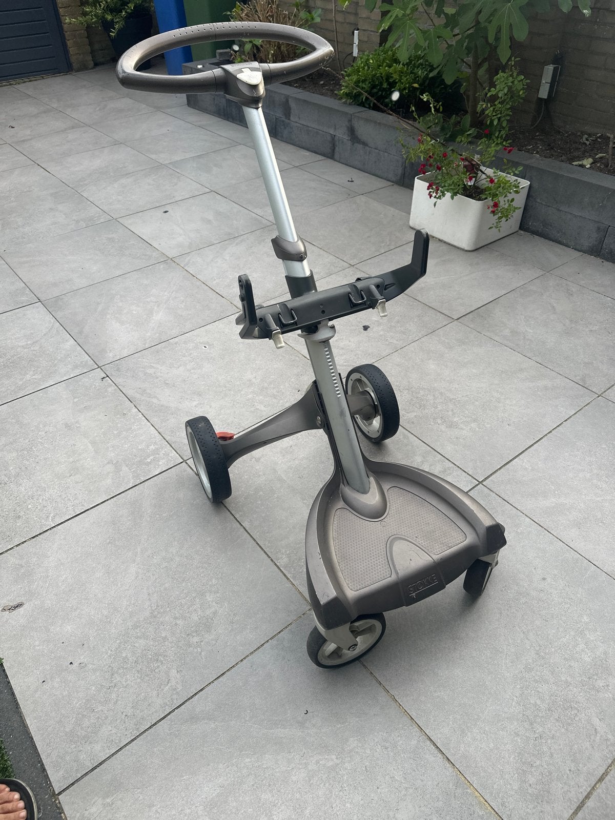 Stokke Scoot onderstel - Compact en wendbaar, Ophalen of Verzenden, Gebruikt, Kinderwagen, Overige merken