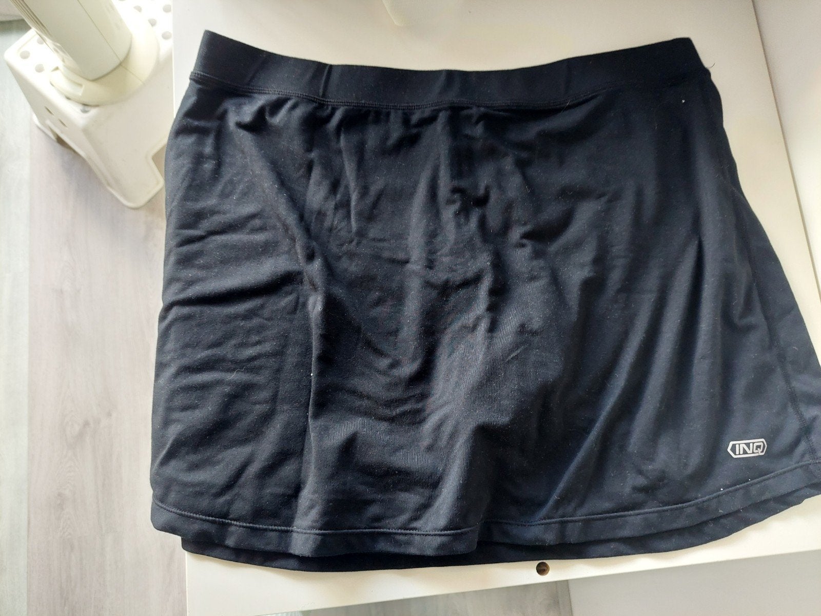 Zwart tennisrokje met ingebouwde korte broek - INQ, Kleding | Dames, INQ, Zwart, Maat 46/48 (XL) of groter, Ophalen of Verzenden