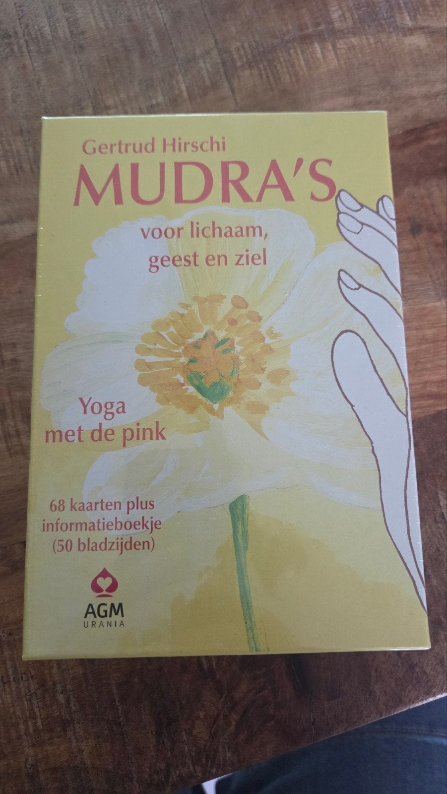 kaartendeck ,Mudra's voor lichaam,geest en ziel., Boeken, Ophalen of Verzenden, Meditatie of Yoga, Overige typen