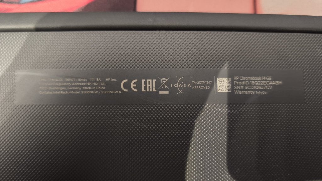 HP Chromebook 14 inch, 14 inch, 4 GB of minder, Ophalen of Verzenden, Zo goed als nieuw
