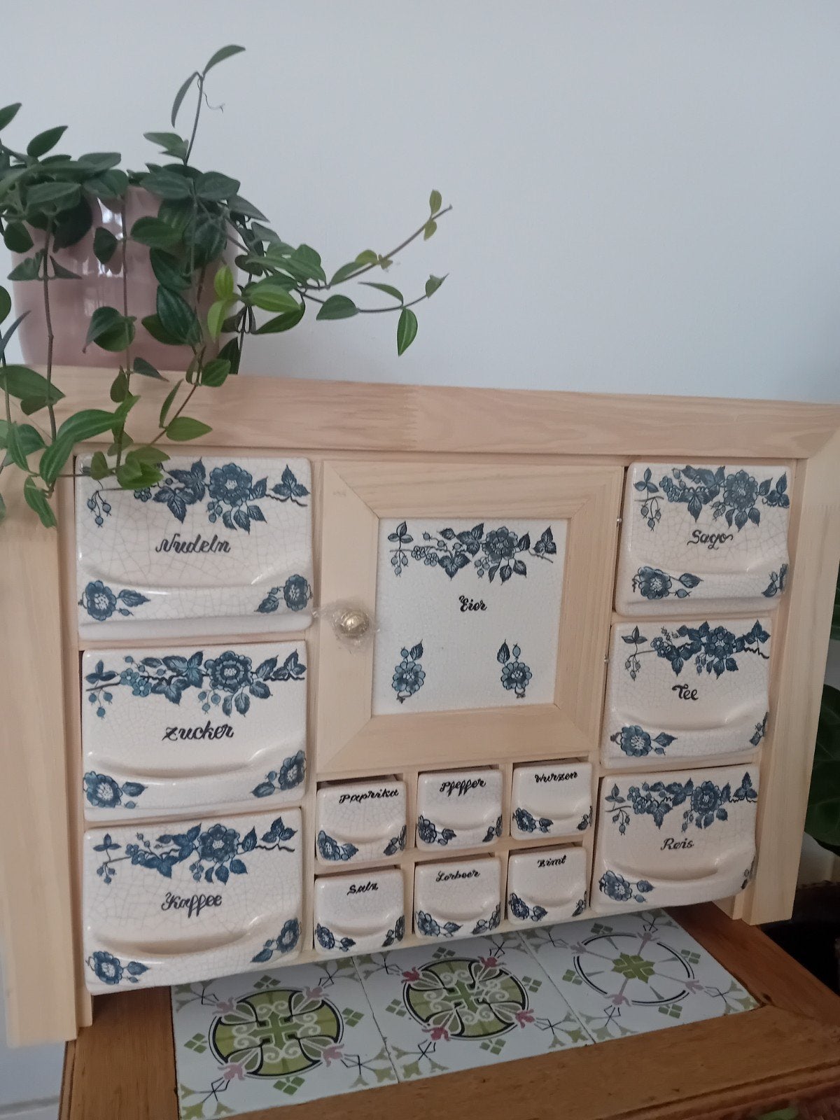 8x Nieuwe kruidenkastjes keukenkastje Duits, Ophalen, Nieuw