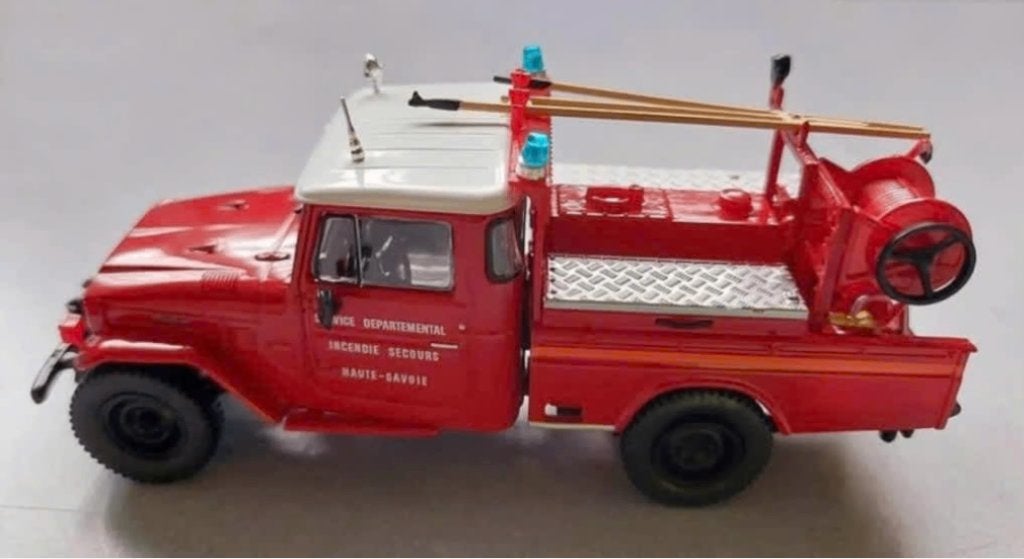 Toyota FJ45 CCFL Desautel Brandweer schaal 1/43 # 19, Verzenden, Nieuw, Auto, Overige merken