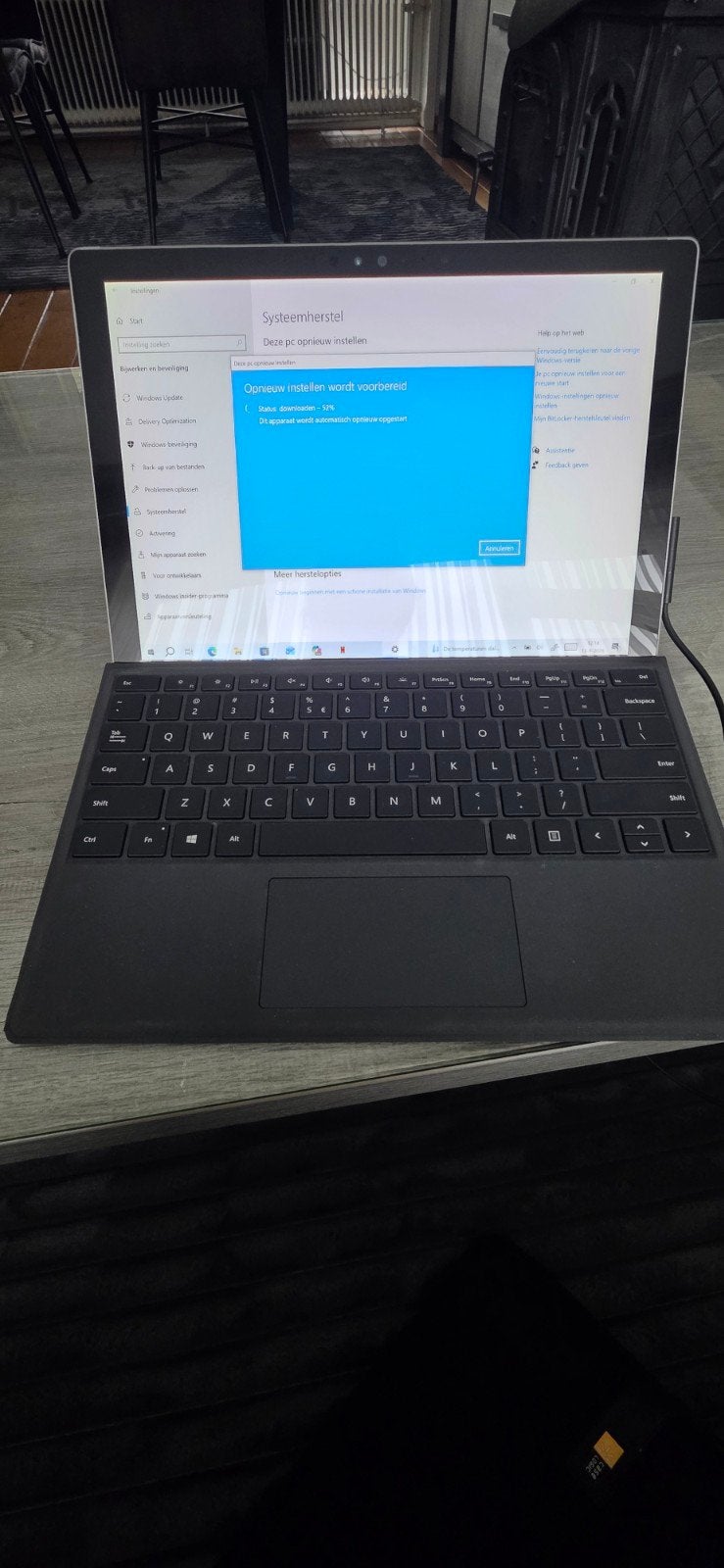 Microsoft Surface pro 4 i7,  8 RAM 238GB, Ophalen, 13 inch, Qwerty, 8 GB