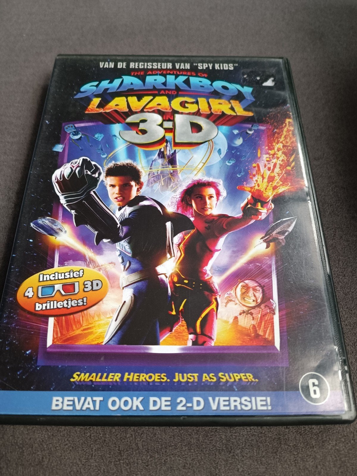 Sharkboy and lava girl 3 d - dvd, Alle leeftijden, Ophalen of Verzenden, Zo goed als nieuw