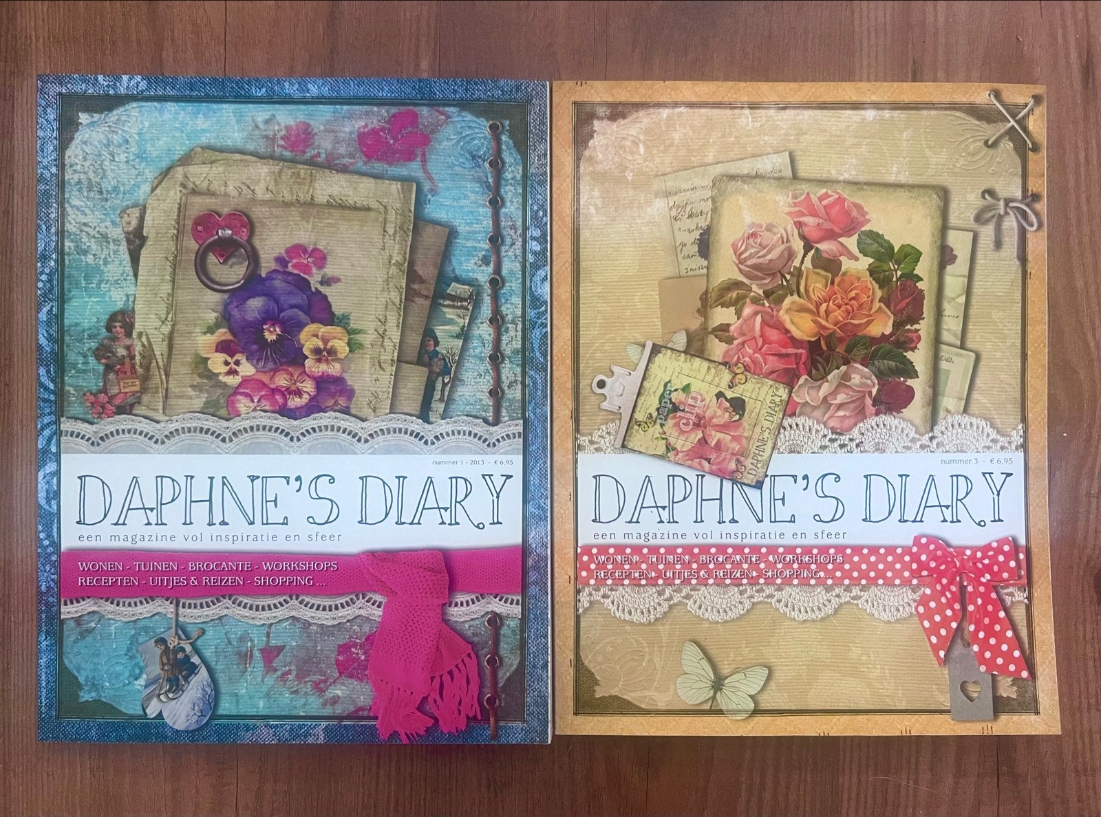 Daphne's Diary Magazine - 2 exemplaren, Ophalen of Verzenden, Zo goed als nieuw