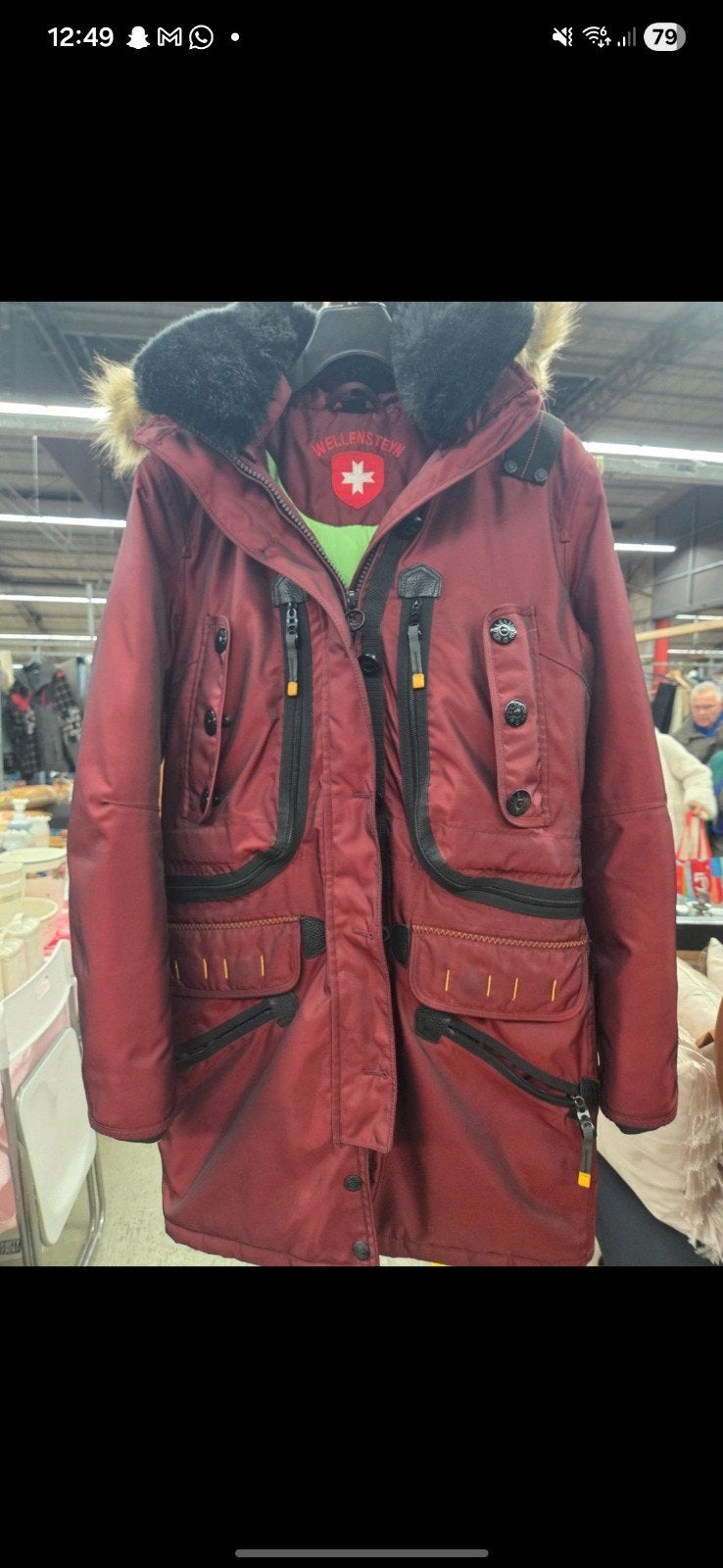 Wellensteyn Seacliff Lady Winterjas Maat S, Kleding | Dames, Wellensteyn, Ophalen of Verzenden, Zo goed als nieuw, Maat 36 (S)