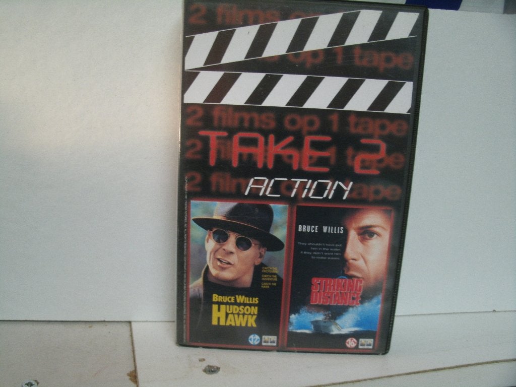 vhs 183b hudson hawk, Alle leeftijden, Ophalen of Verzenden, Zo goed als nieuw, Actie en Avontuur