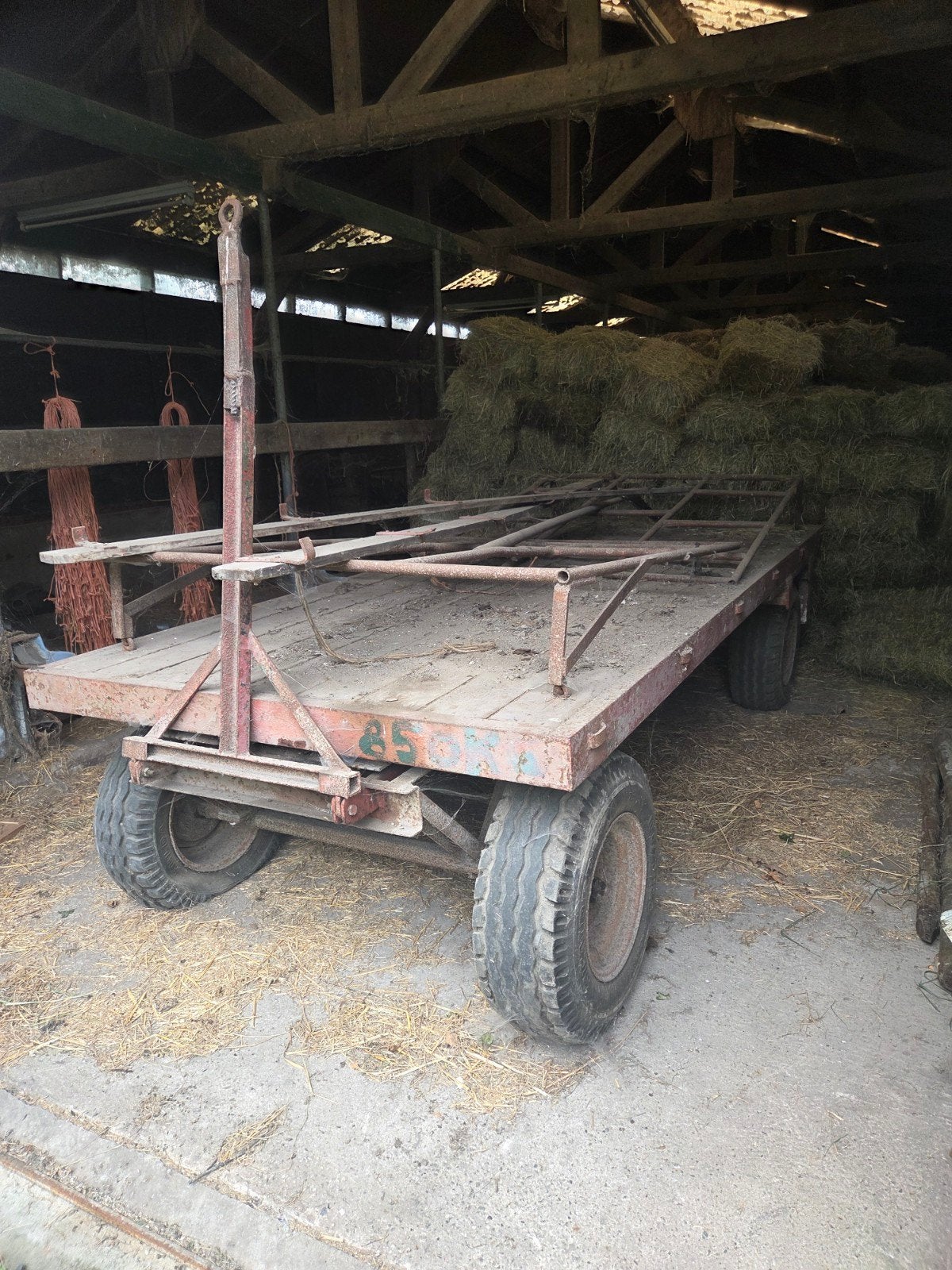 hooi wagen, 100 liter of meer, Ophalen, Transportkar