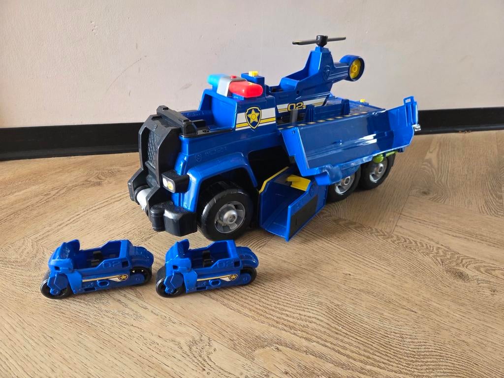 Paw Patrol Ultimate Rescue Politie Kruiser licht en gelu, Ophalen of Verzenden, Zo goed als nieuw