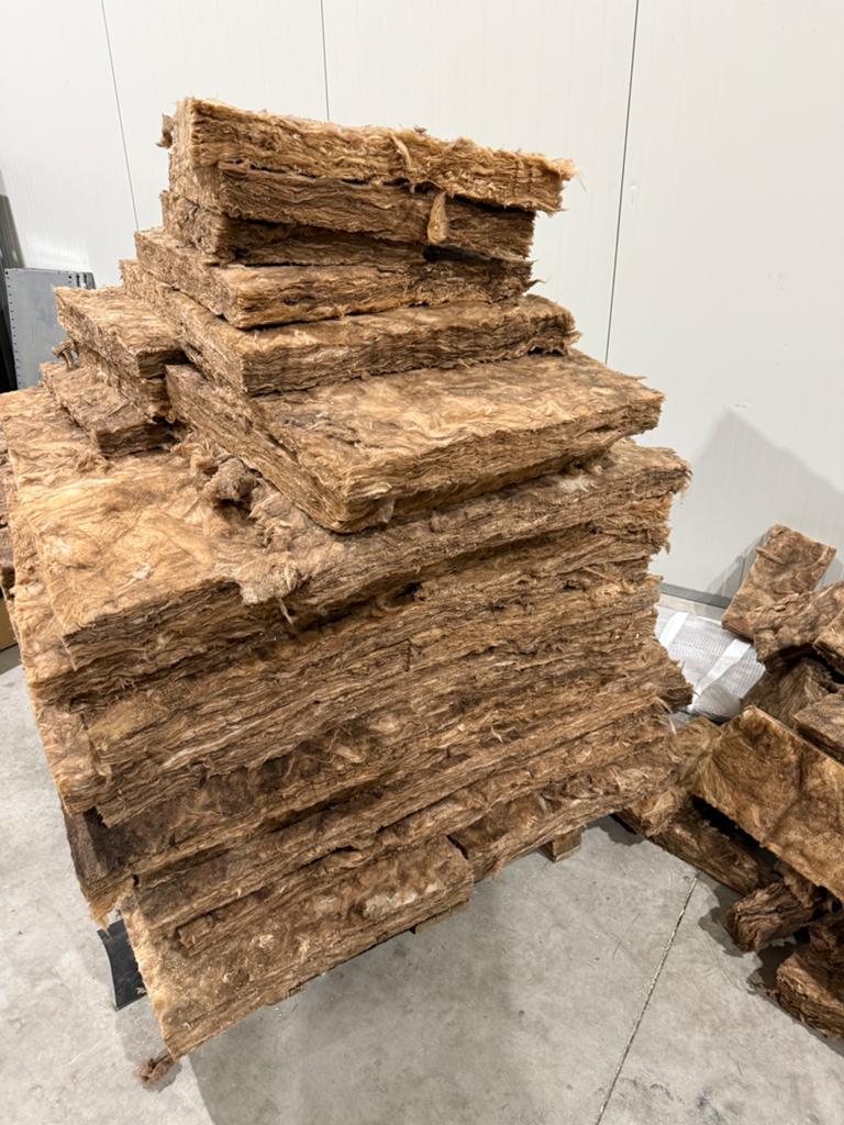 Rockwool steenwol 75mm, 70m2, 4 tot 8 cm, Steenwol, Ophalen of Verzenden, Zo goed als nieuw