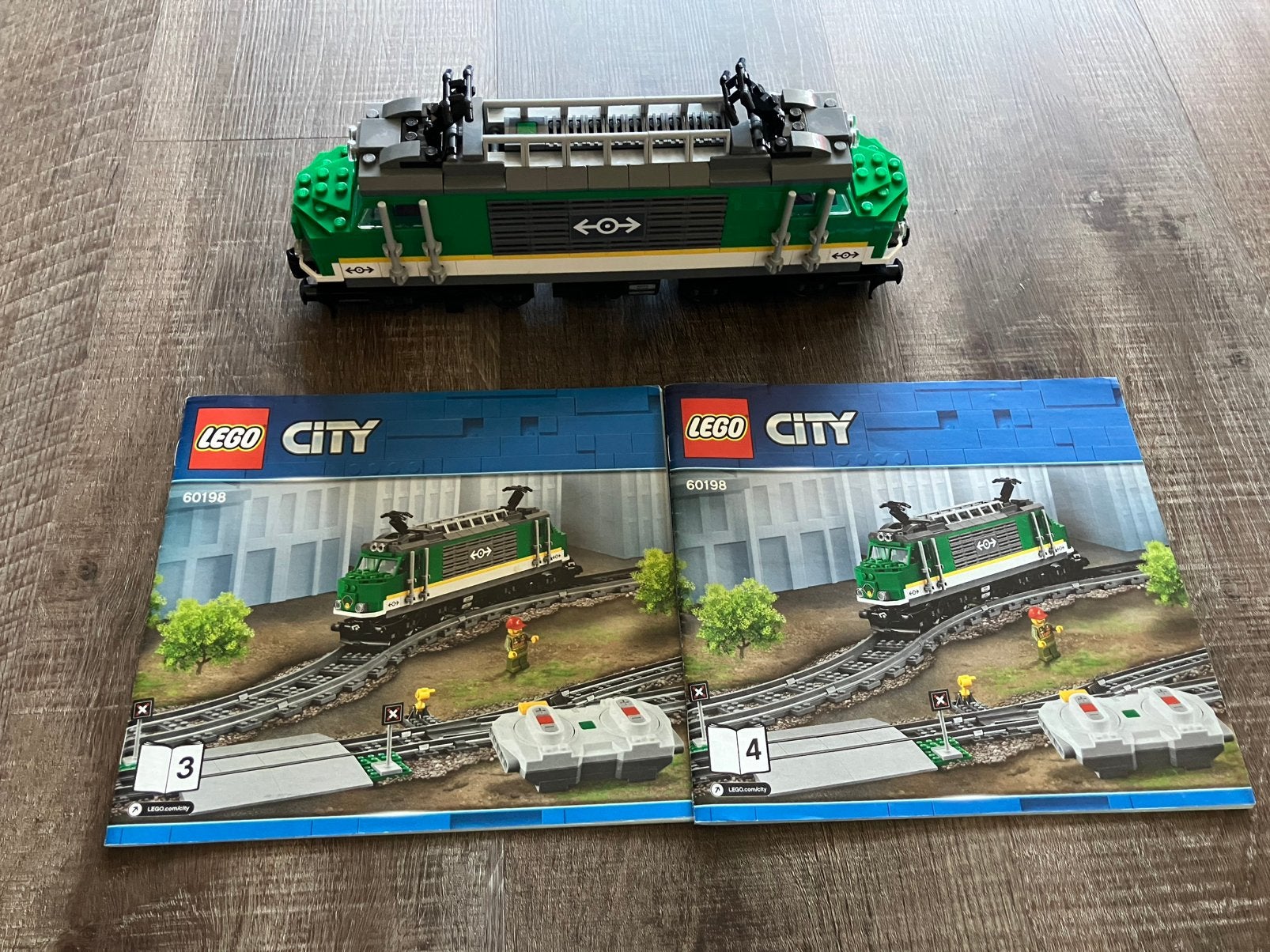 Lego trein (Loc) uit de set 60198 plus boekjes, Ophalen of Verzenden, Zo goed als nieuw