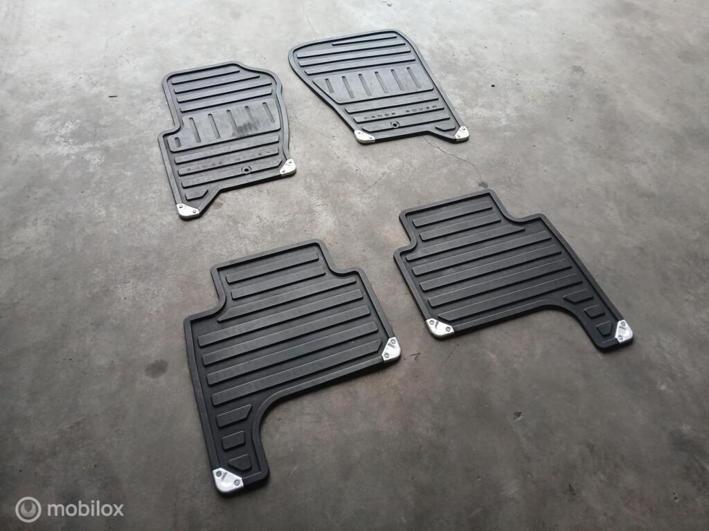 Matten set Range Rover Sport L320 Rubber Vloermatten, Land Rover, Ophalen of Verzenden, Gebruikt, Land Rover