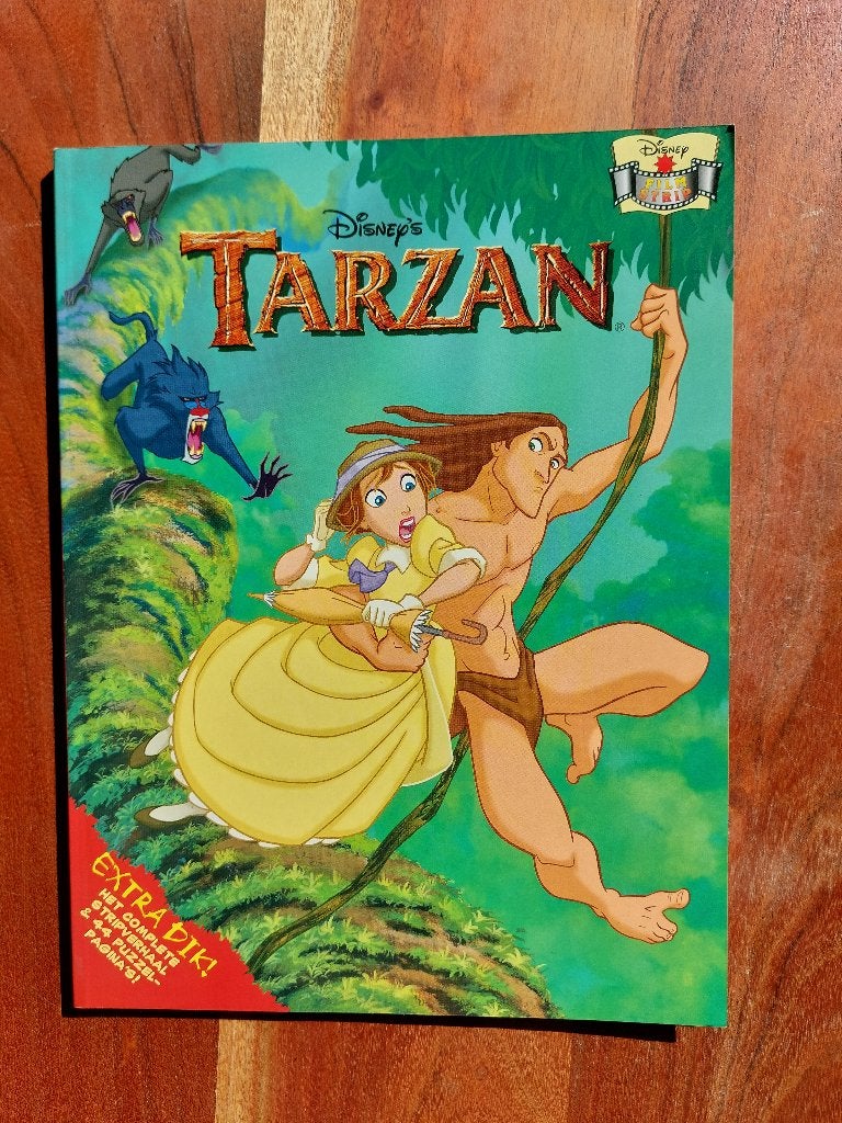 Disney's Tarzan filmstrip, Boeken, Eén comic, Verzenden, Europa, Zo goed als nieuw