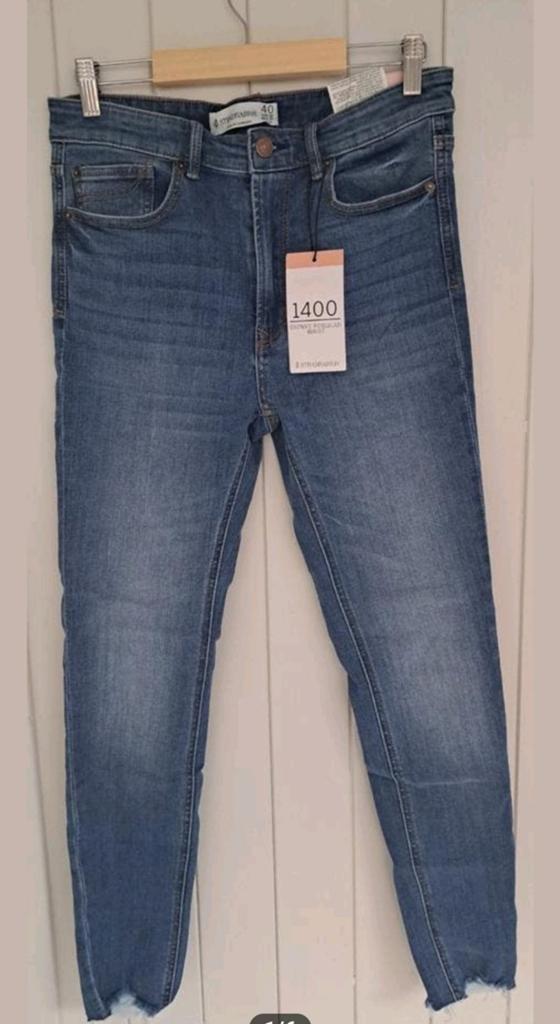 Nieuwe Stradivarius Skinny Jeans - Maat 40, Kleding | Dames, Contact@stradivarius.com, Blauw, Nieuw, Ophalen of Verzenden