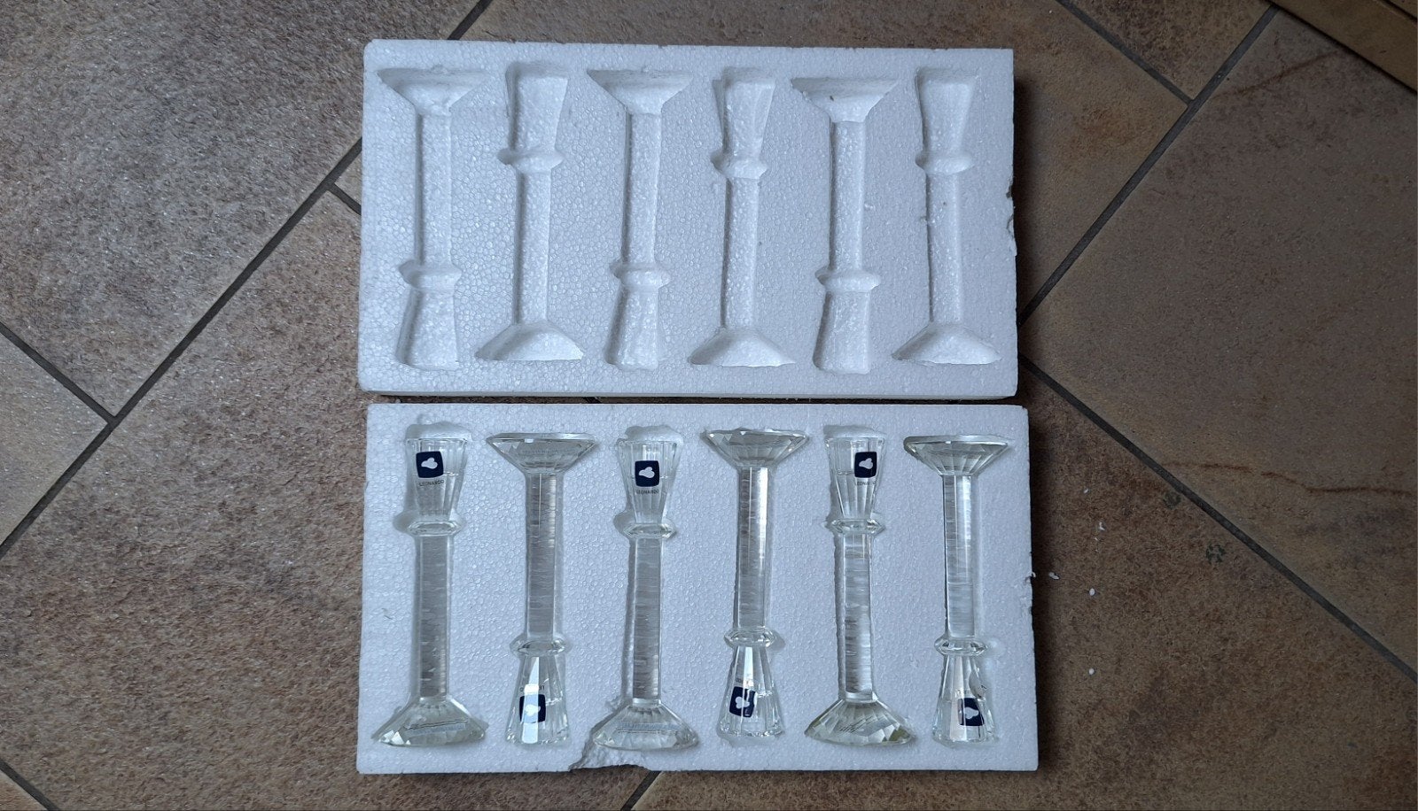 Leonardo kaarsen houders, Ophalen of Verzenden, Nieuw, Glas, Overige merken
