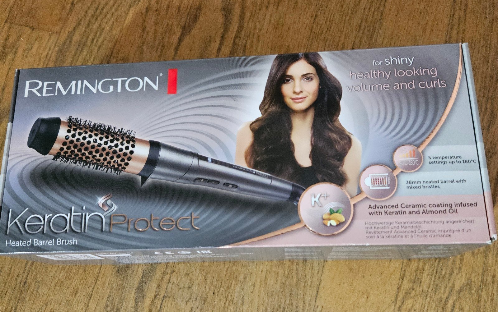 Remington Keratin Protect Verwarmde Borstel, Sieraden, Tassen en Uiterlijk, Uiterlijk | Haarverzorging, Ophalen, Nieuw, Krultang of Stijltang