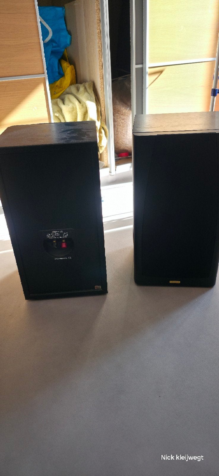 Jamo 68 speakers - Goede conditie, te beluisteren, Audio, Tv en Foto, Ophalen, 60 tot 120 watt, Vloerstaande luidspreker, Jamo