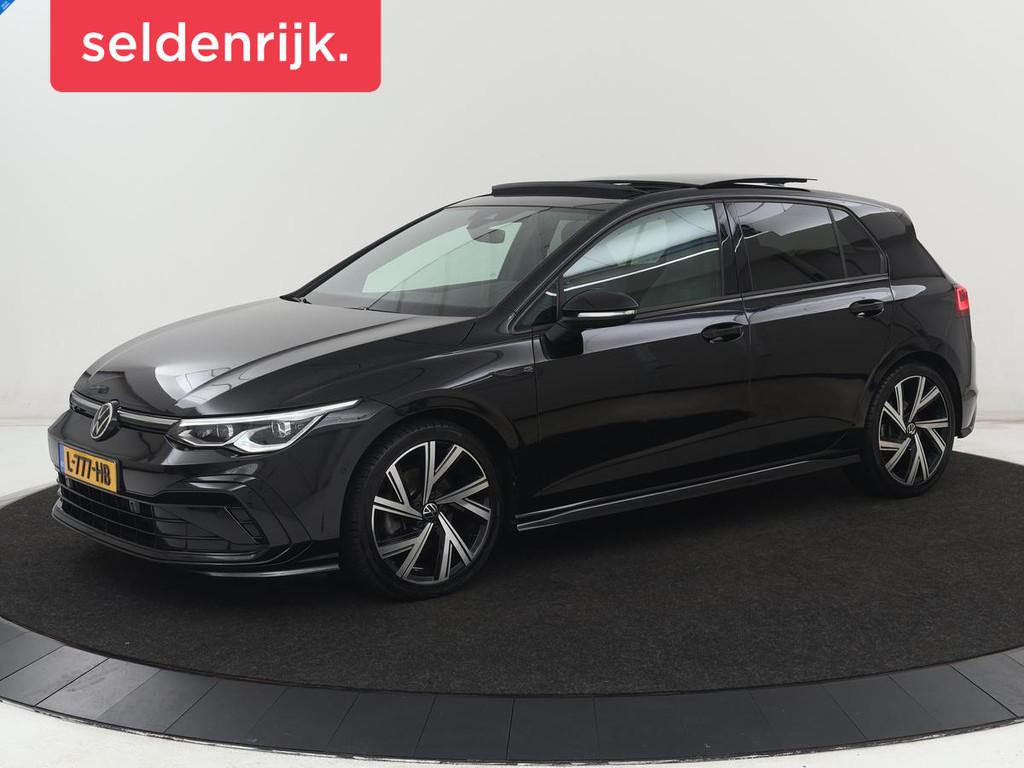 Volkswagen Golf 1.5 eTSI R-Line | Panoramadak | Stoelverwarm, 4 cilinders, 150 pk, Zwart, Origineel Nederlands