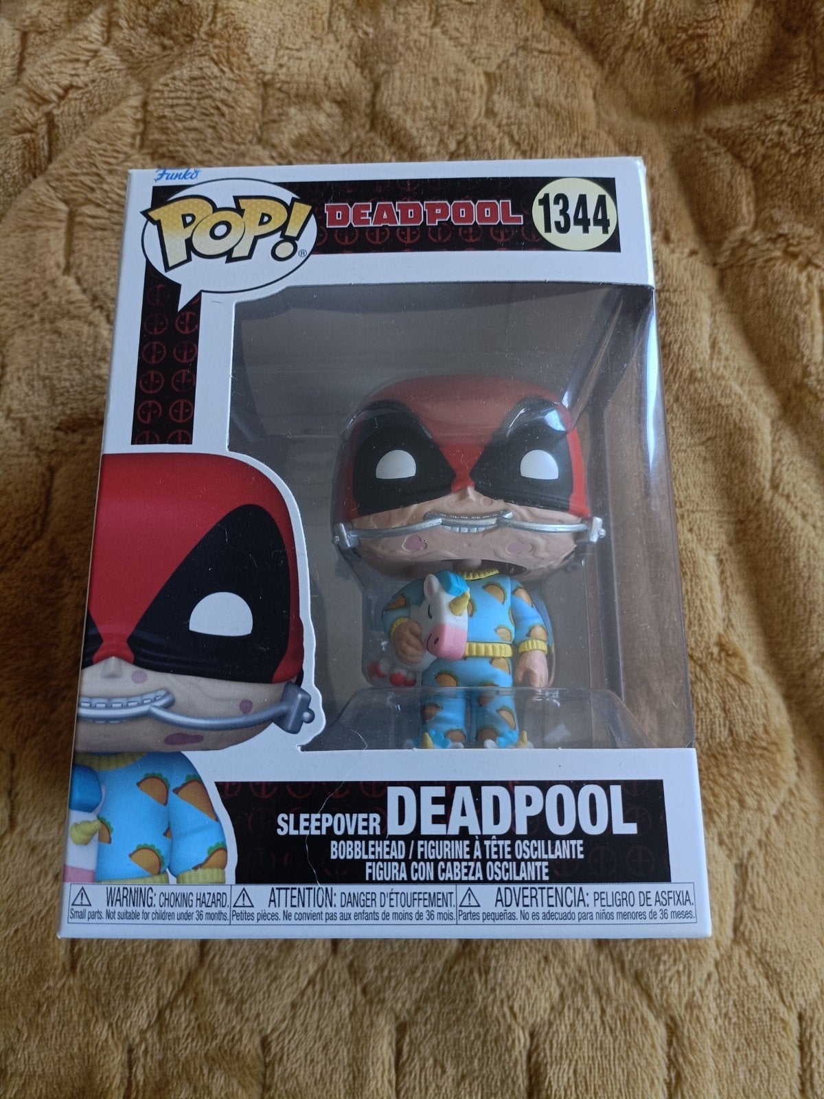 Funko Pop! Deadpool Sleepover #1344 Bobblehead, Ophalen