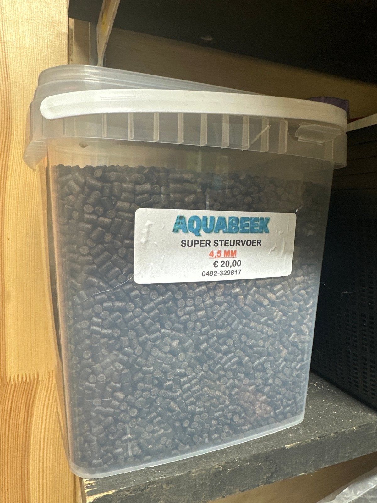 Steurvoer aquabeek, Ophalen of Verzenden, Zo goed als nieuw, Overige typen
