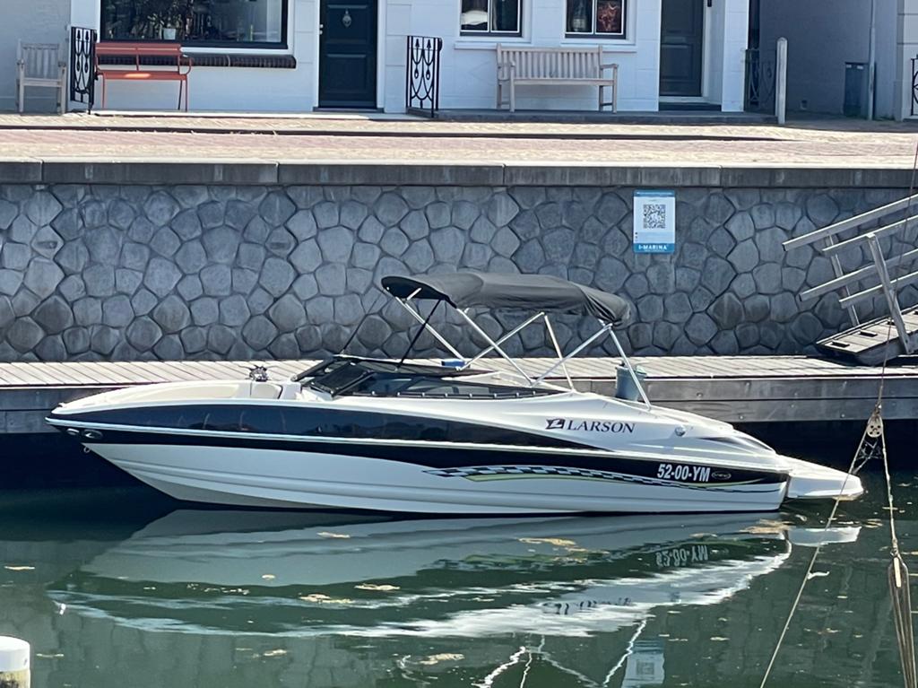 Larson 206 senza 2007 v8 met trailer, Ophalen of Verzenden, Zo goed als nieuw