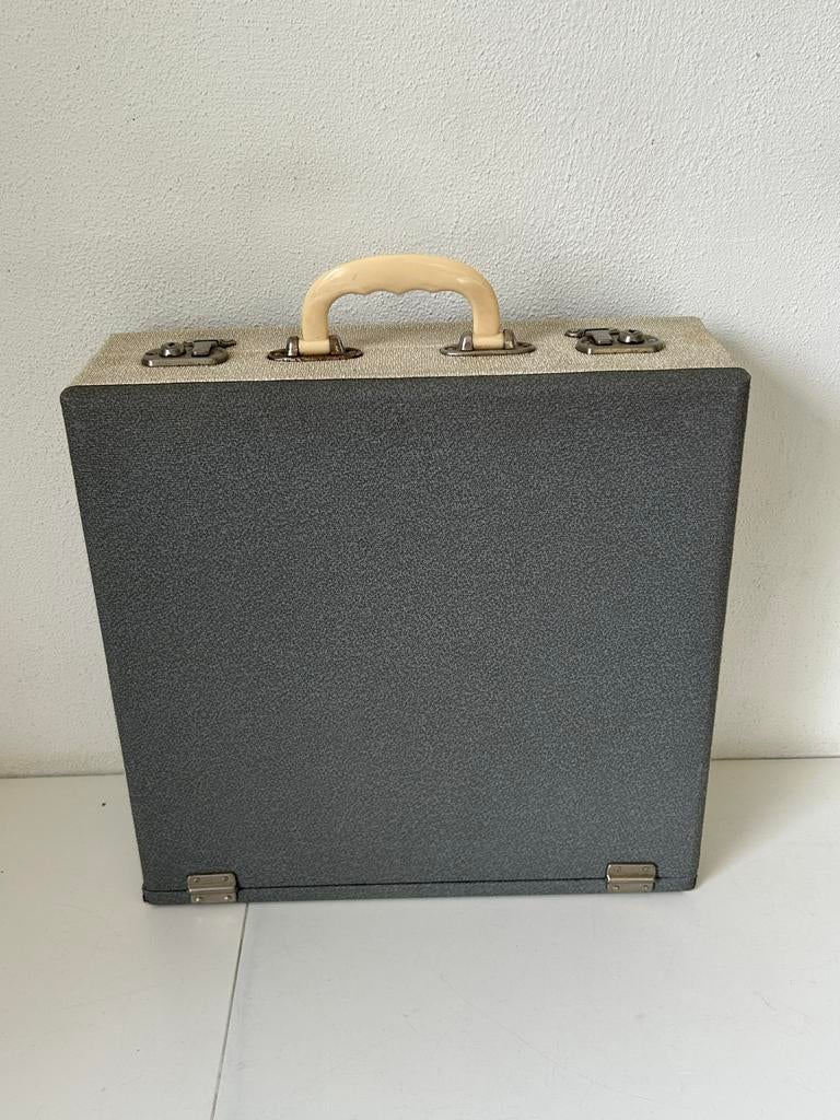 Vintage platenkoffer / opbergkoffer, Ophalen of Verzenden