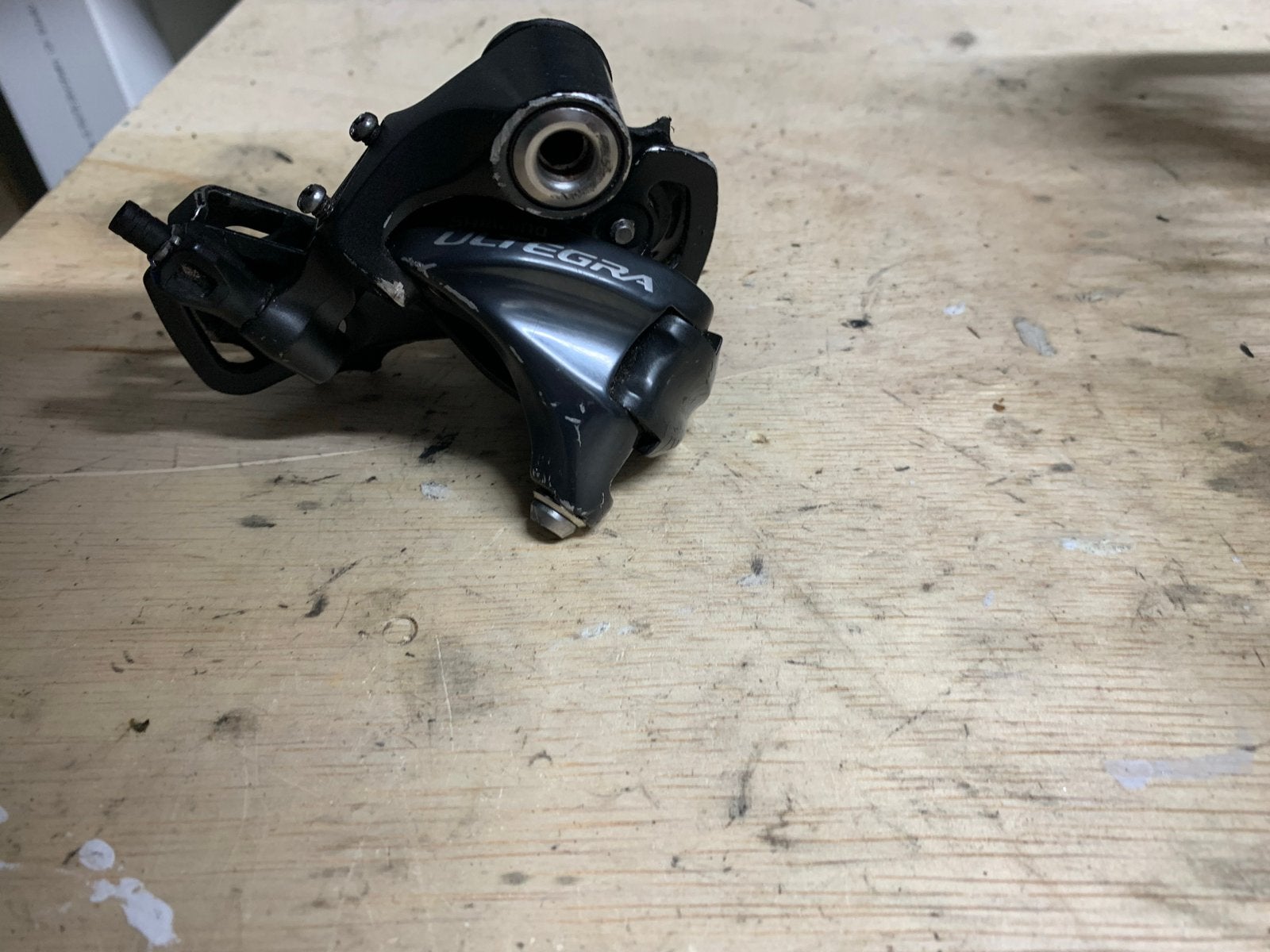 Shimano Ultegra Derailleur - Gebruikt, Gebruikt, Ophalen of Verzenden, Derailleur of Ketting, Aluminium
