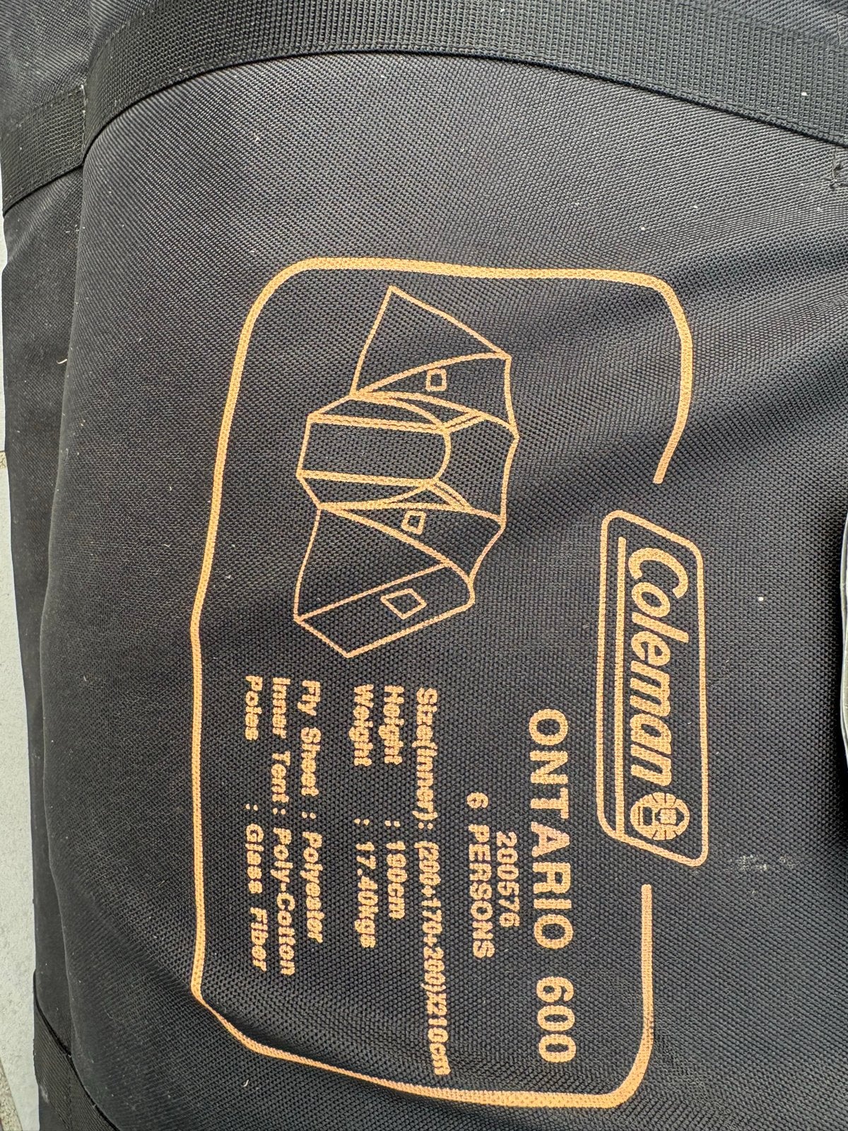 Coleman Ontario 600 - Ruime 6-persoons tunneltent, Ophalen, Gebruikt, Meer dan 6